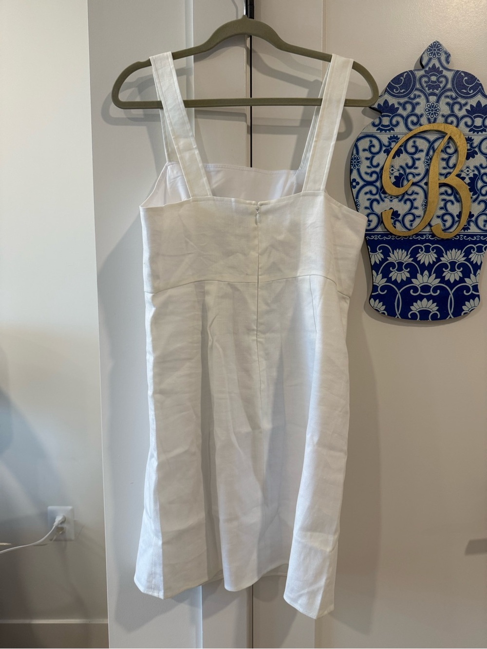 J. Crew White Square-Neck Dress - Picture 2 of 3